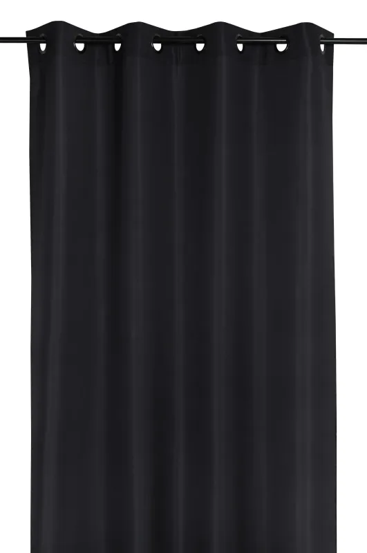RIDEAU "PERCY" 140X240 MICROFIBRE NOIR