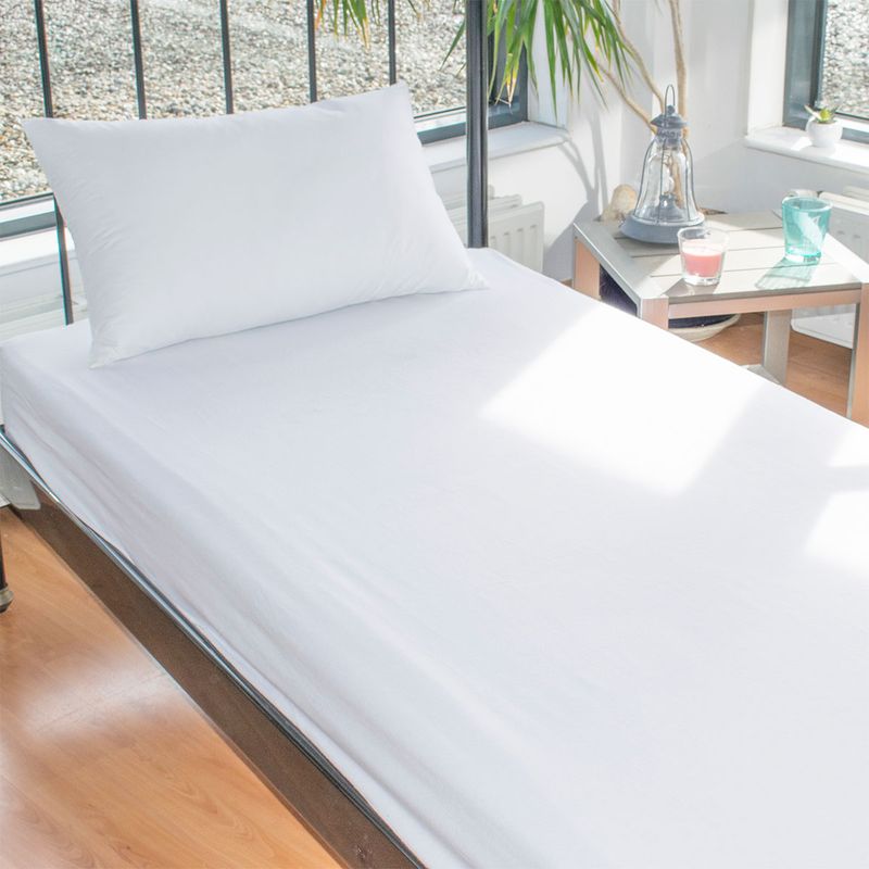 PROTÈGE MATELAS MOLLETON "LOUISE" 090X190CM
