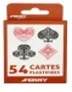 JEU DE 54 CARTES PLASTIFIEES