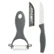 SET COUTEAU + EPLUCHEUR CERAMIQUE
