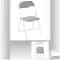 CHAISE PLIANTE GRISE