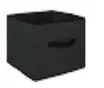 BOITE RANGEMENT 31X31 NOIR