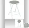 TABOURET PLIANT GRIS