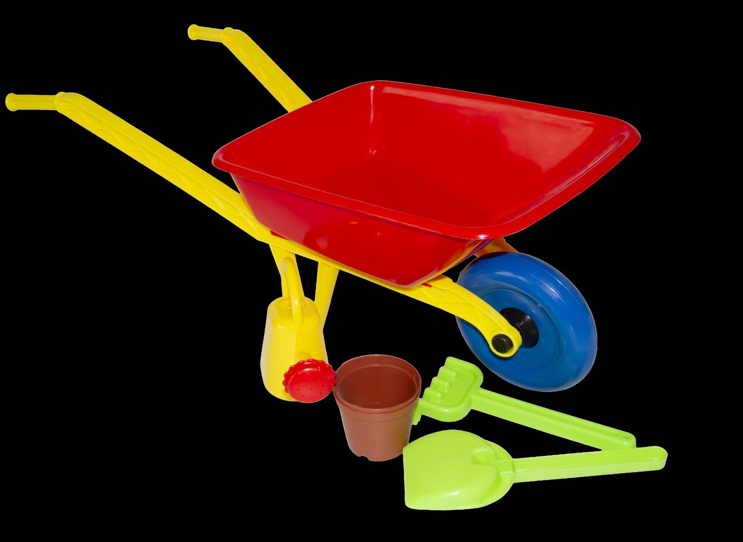 BROUETTE ENFANT ET 5 ACCESSOIRES BROUETTE ENFANT ET 5 ACCESSOIRES