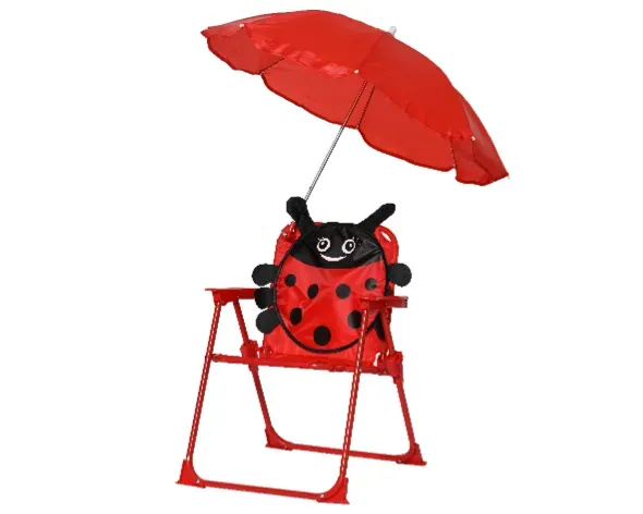 CHAISE ENFANT AVEC PARASOL