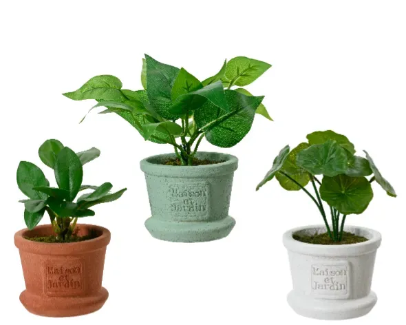 PLANTE VERTE ARTIFICIELLE EN POT