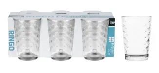 LOT DE 6 VERRES 20 CL