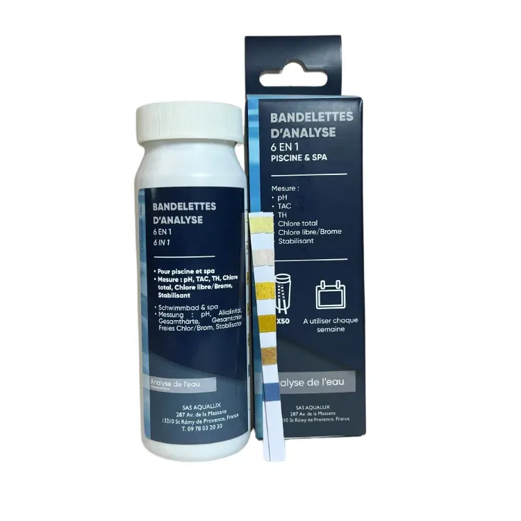 BANDELETTES POUR PISCINE 6 EN 1