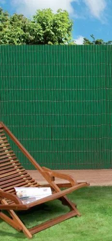 CANISSE PVC SIMPLE FACE VERT 1X3M