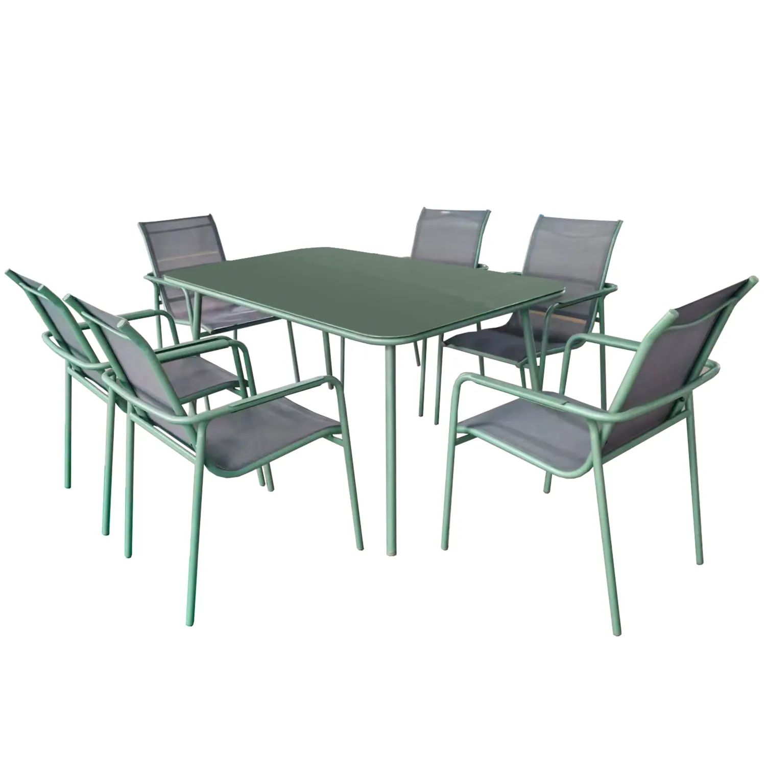 SALON DE JARDIN "ANDORA" KAKI