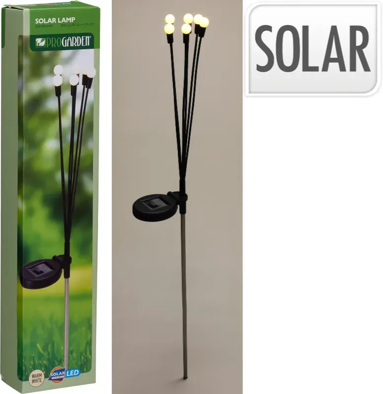 PIC SOLAIRE 6 MINIS BOULES LEDS