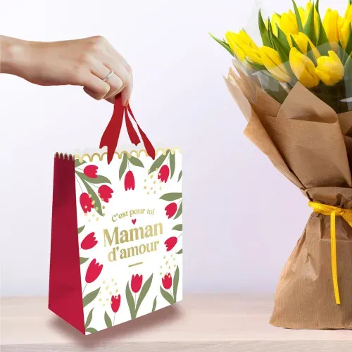 SAC CADEAU "MAMAN D'AMOUR" PM