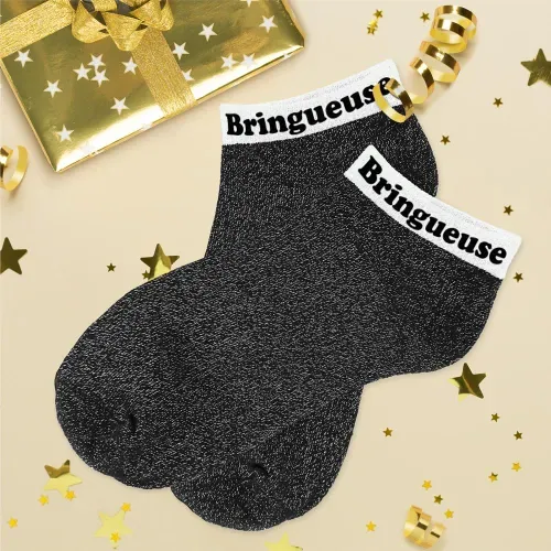 SOCQUETTES PAILLETTES " BRINGUEUSE"