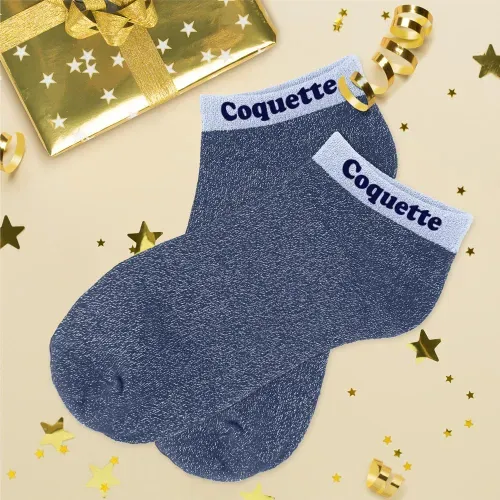 SOCQUETTES PAILLETTES " COQUETTE"