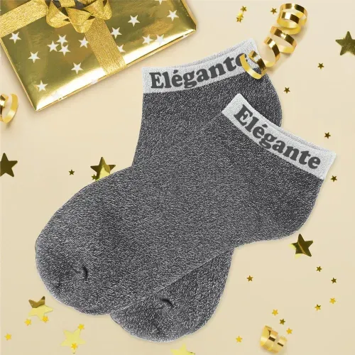 SOCQUETTES PAILLETTES " ELEGANTE"