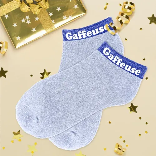 SOCQUETTES PAILLETTES " GAFFEUSE"