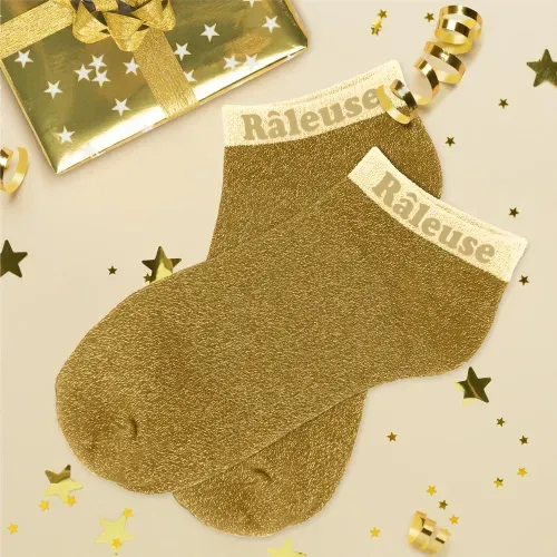 SOCQUETTES PAILLETTES " RÂLEUSE"