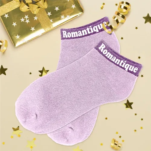 SOCQUETTES PAILLETTES " ROMANTIQUE"