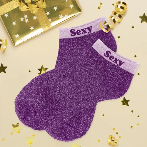 SOCQUETTES PAILLETTES " SEXY"