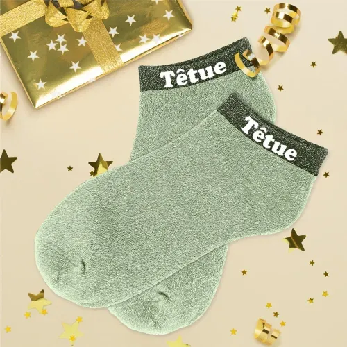 SOCQUETTES PAILLETTES " TÊTUE"