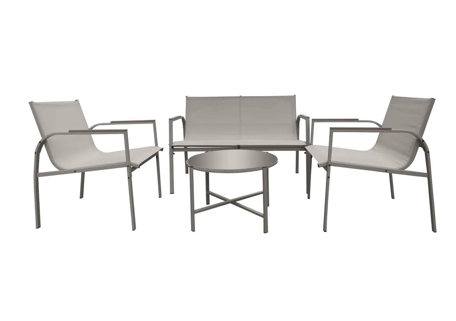 SALON DE JARDIN COPACABANA BEIGE 4PIECES SALON DE JARDIN COPACABANA BEIGE 4PIECES