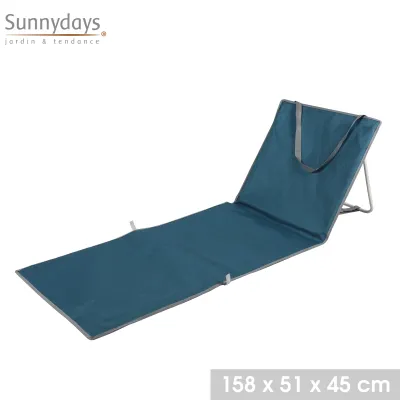 MATELAS DE PLAGE SIERRA BLEU 158X51X45CM