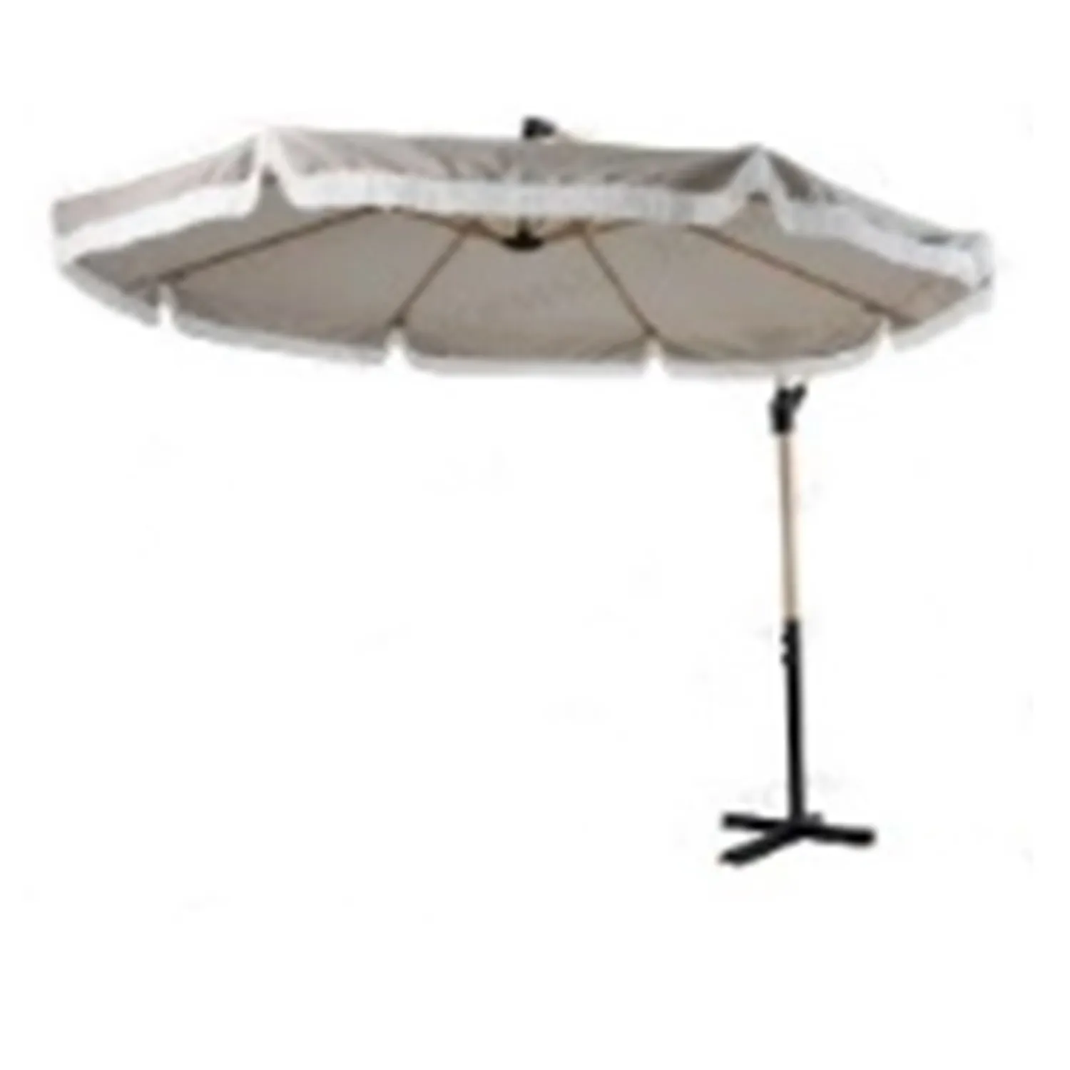 PARASOL DEPORTE AVEC FRANGES D250X240CM