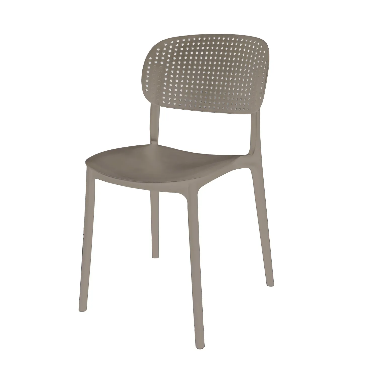 CHAISE JARDIN BARIO TAUPE PP 38X48X78CM