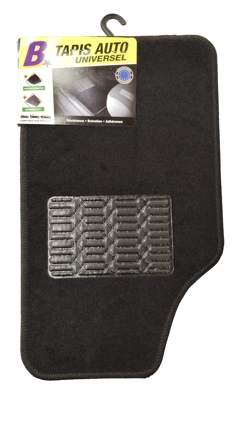 JEU DE 4 TAPIS MOQUETTE