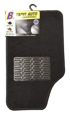 JEU DE 4 TAPIS MOQUETTE