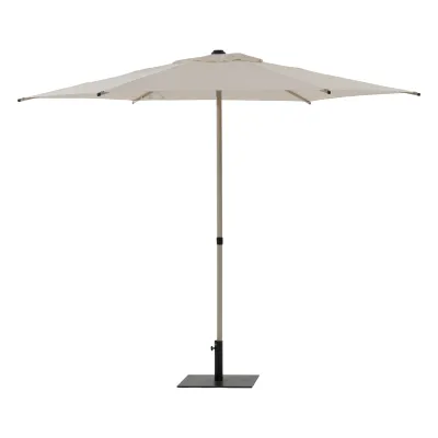 PARASOL SOYA INCLIN D2.42X2.29M ARGILE/BLE PARASOL SOYA INCLIN D2.42X2.29M ARGILE/BLE