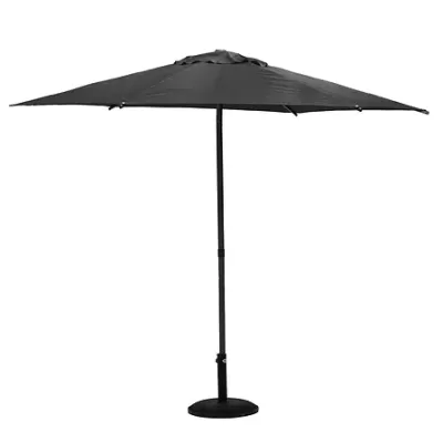 PARASOL SOYA INCLIN D2.7X2.2M ARDOISE