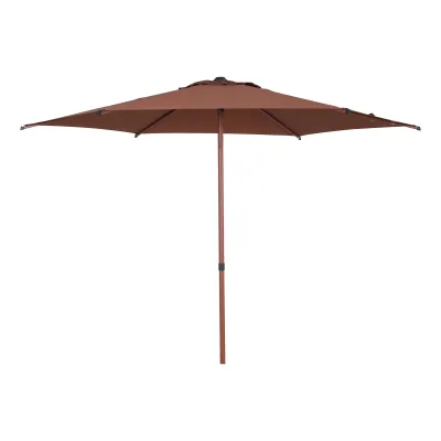 PARASOL SOYA INCLIN D2.7X2.2M ACAJOU PARASOL SOYA INCLIN D2.7X2.2M ACAJOU