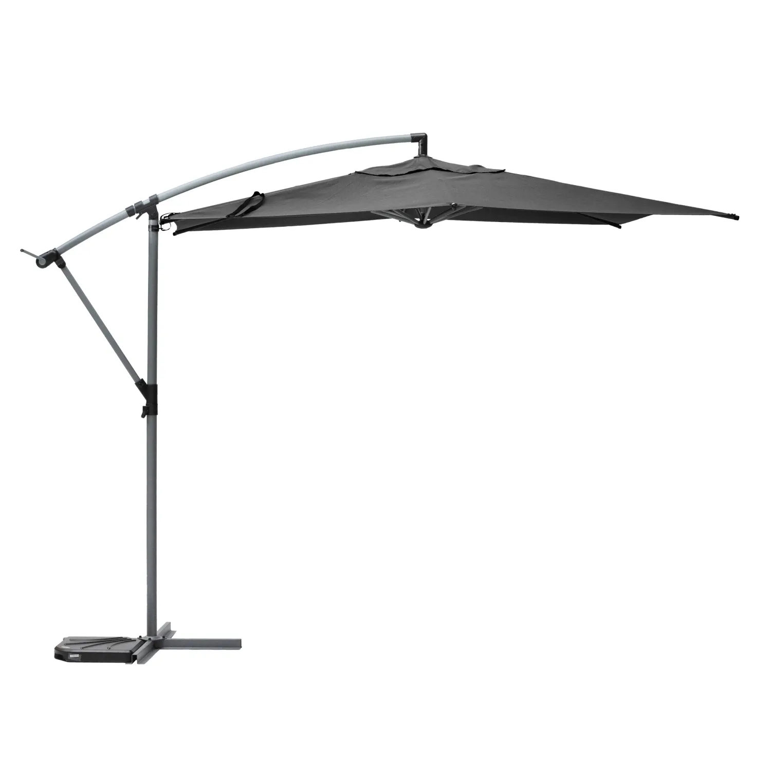 PARASOL DECENTRE MANOA D3X2.4M ARDOISE