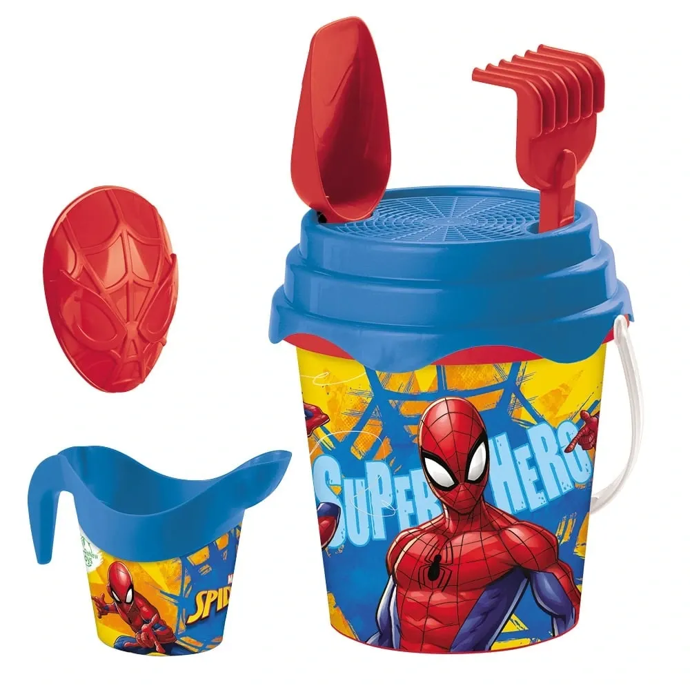 SEAU GARNI SPIDERMAN 17CM