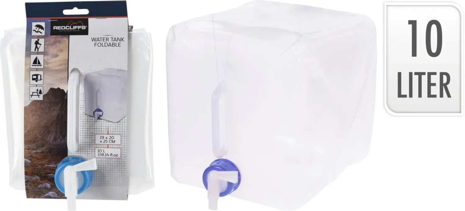 RESERVOIR D EAU PLIABLE 10L 19X20X25CM