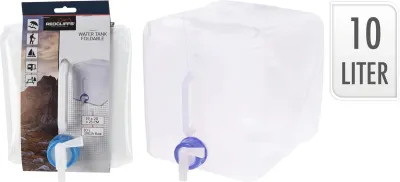RESERVOIR D EAU PLIABLE 10L 19X20X25CM