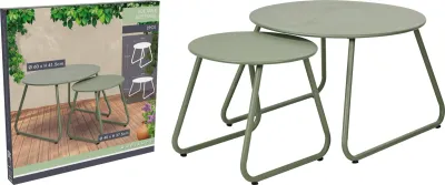 TABLE D APPOINT X2 KAKI TABLE D APPOINT X2 KAKI