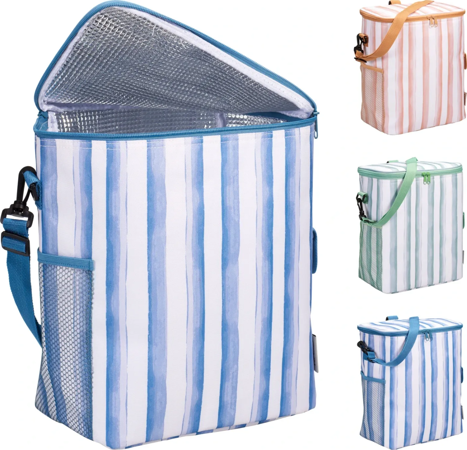 SAC ISOTHERME 14L RAYE 26X17X31CM ASS SAC ISOTHERME 14L RAYE 26X17X31CM ASS