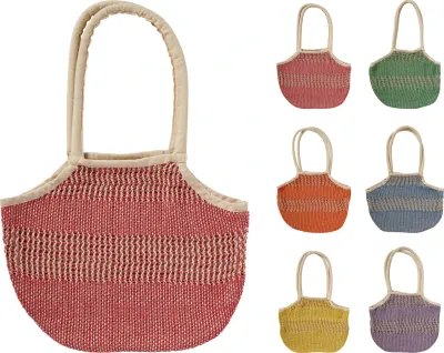 SAC A MAIN COTON 35X45CM 6ASS