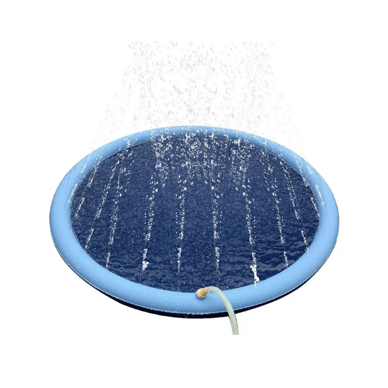 TAPIS D'ARROSAGE POUR CHIEN BLEU