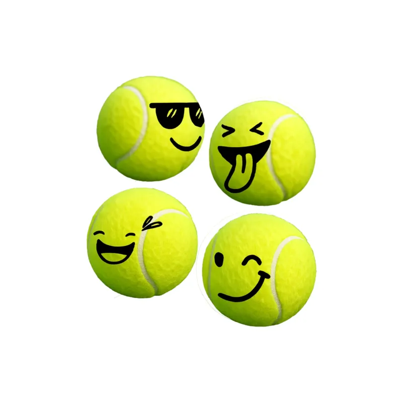 LOT DE 4 BALLES "EMOJIS"