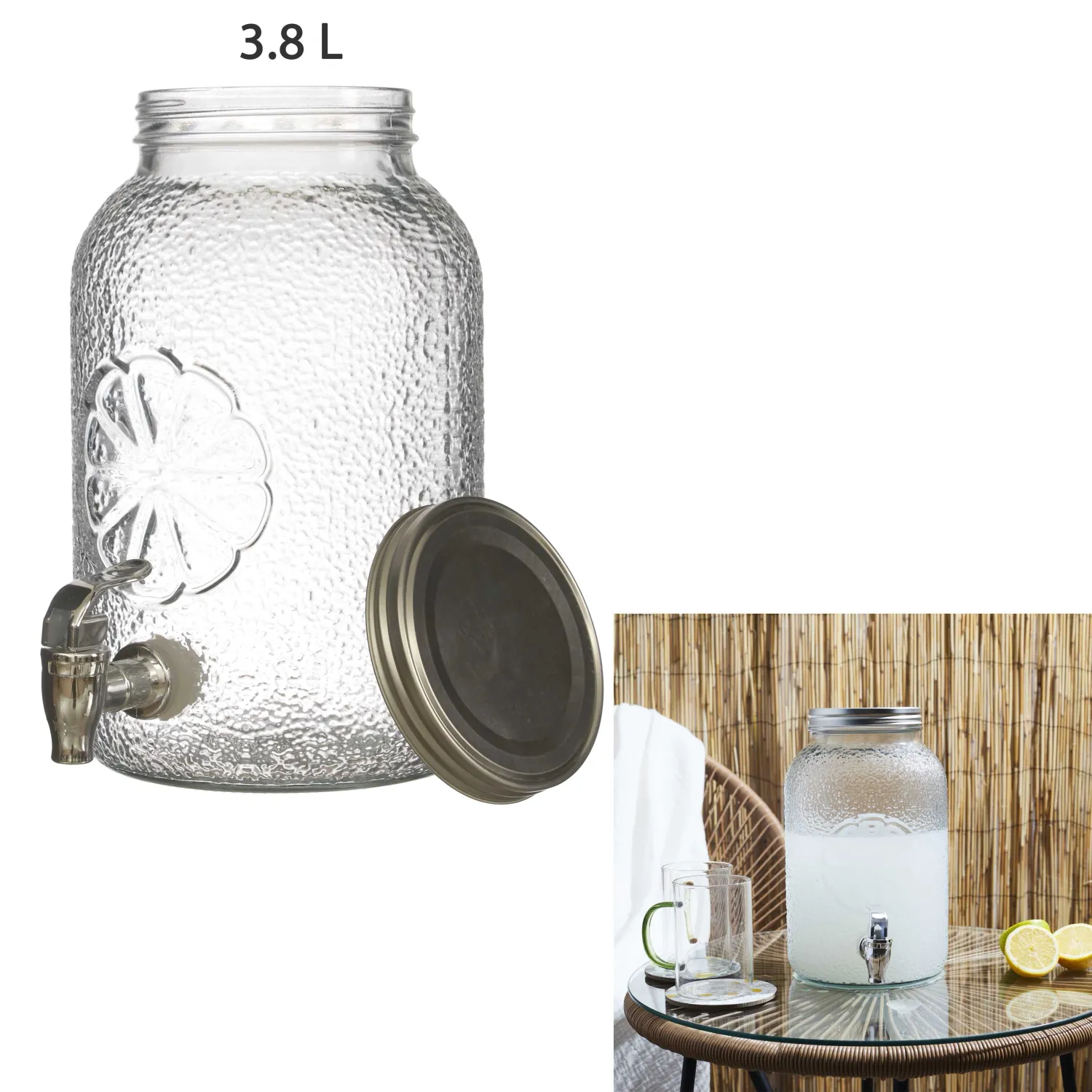 FONTAINE CITRON 3,8 L