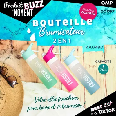 GOURDE BRUMISATEUR 2 EN 1