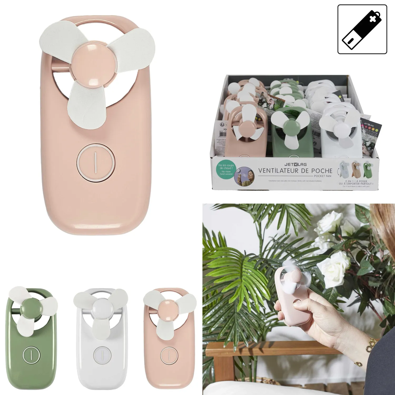 VENTILATEUR DE POCHE