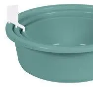 LOT DE 3 BASSINES VERT
