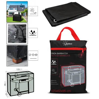 PROTEGE BBQ 125X62X95CM