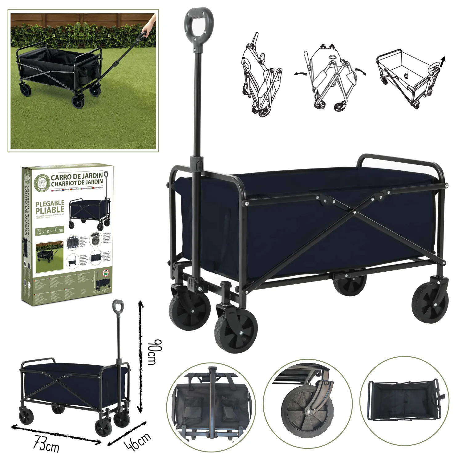 CHARIOT PLIANT