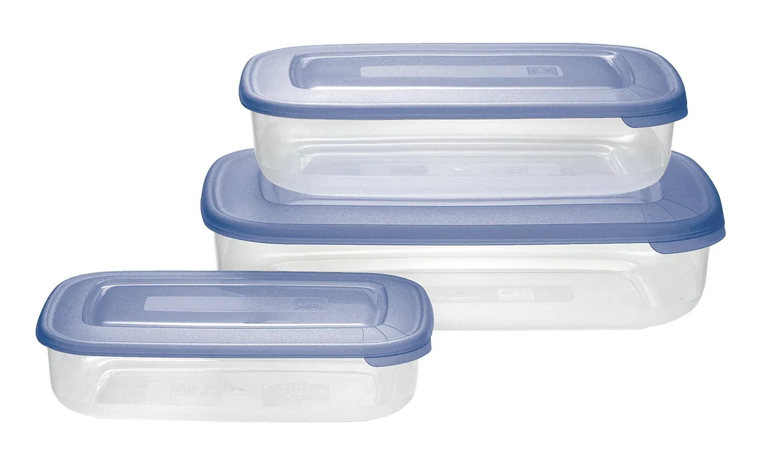 LOT DE 3 BOITES ALIMENTAIRES