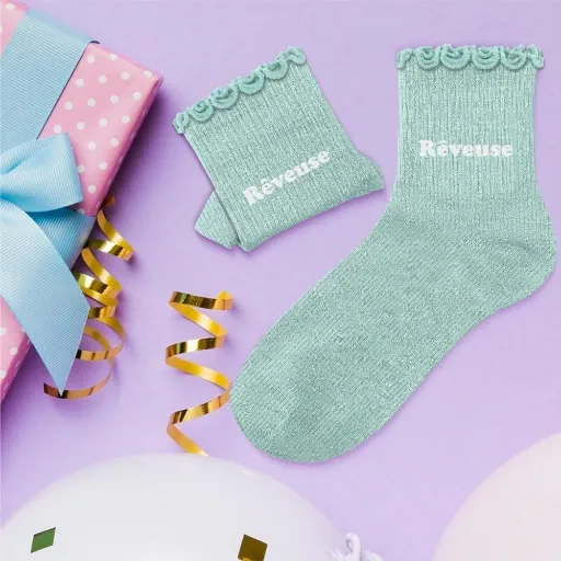 CHAUSSETTES À PAILLETTES ENFANT